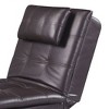 70" Padilla Chaise Lounge with Power Outlets & USB Ports - Acme Furniture: Multi-positional, Sturdy Frame - 4 of 4