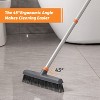 JANSNO Adjustable Long Handle Floor Brush with Squeegee for Concrete, Tile, Bathrooms, Kitchens, Garages and Swimming Pools - 4 of 4