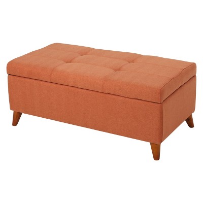 orange ottoman target