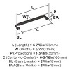 Amerock Coble Pull for Cabinets, Drawers, and Furniture - 3 of 4