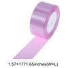 Unique Bargains Ribbons for Crafts Wide Satin Grosgrain for Wreaths & Crafts Polyester 866.14"x1.57" 1 Pc - 3 of 4