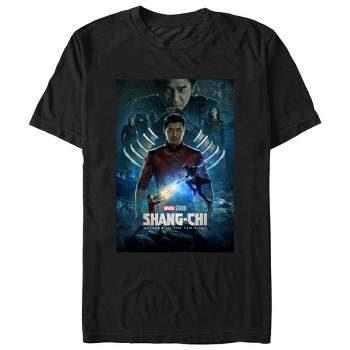 Men's Marvel Shang-Chi and the Legend of the Ten Rings Action Poster T-Shirt