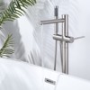 WOWOW Single Handle Freestanding Tub Faucet with Hand Shower - 3 of 4