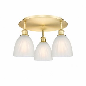 Castile - 3 Light Flush Mount In Industrial Style-9.5 Inches Tall and 17.75 Inches Wide - 1 of 1