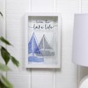 Pavilion Gift Company - Lake Life - 5.5" x 8.5" Framed Glass Plaque - Wall Sign Panels - 2 of 4