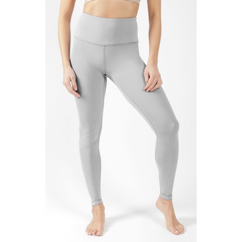 Yogalicious Womens High Waist Ultra Soft Nude Tech Leggings For Women -  Sleet - Xxx Large : Target