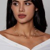 Pearl Choker Necklace, 4MM/6MM/8MM Dainty Round Imitation Pearl, Wedding Bridesmaid Jewelry Gift for Women - 4 of 4