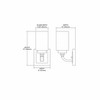 Elk Home Dawson 1 - Light Vanity in  Brushed Nickel - 2 of 3