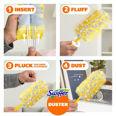 Swiffer Lemon Duster Heavy Duty Refills Furniture Cleaners - 11ct