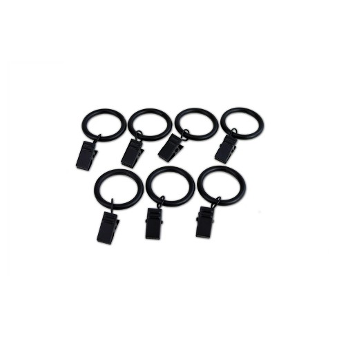 Drapery Rings Brackets Black Versailles Home Fash Target