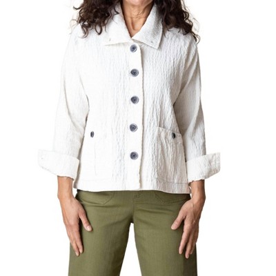 Women's Rustic Stretch Corduroy Cargo Jacket - habitat
