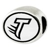 Black Bow Jewelry Sterling Silver & Enamel Towson University Collegiate Bead Charm - 2 of 4