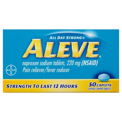 Will aleve help a fever nerve