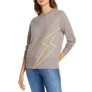 Women's X Madeleine Thompson Lightning Bolt Heather Crewneck Sweater - AQUA - 1 of 2