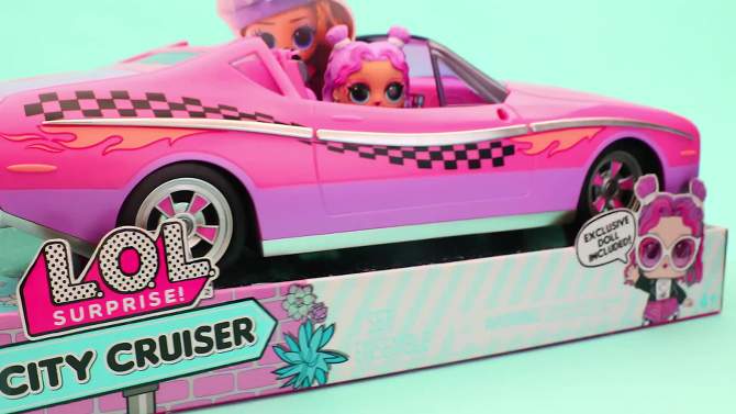 L.O.L. Surprise! City Cruiser Sports Car with Doll, 2 of 9, play video