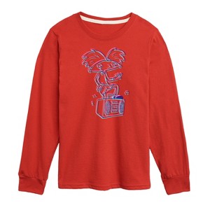 Boys' - Hey Arnold! - 3D Arnold Long Sleeve Graphic T-Shirt - 1 of 4