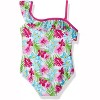 KIKO & MAX Infant/Toddler and Little Girl's One Piece Swimsuit Bathing Suits - 2 of 3
