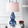 Mercurio Double Gourd Lamp - 28.5 Inch Height - LIT4155 - Blue - Safavieh - 3 of 4
