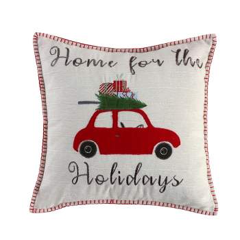 Road Trip Cars Decorative Pillow Red - Levtex Home