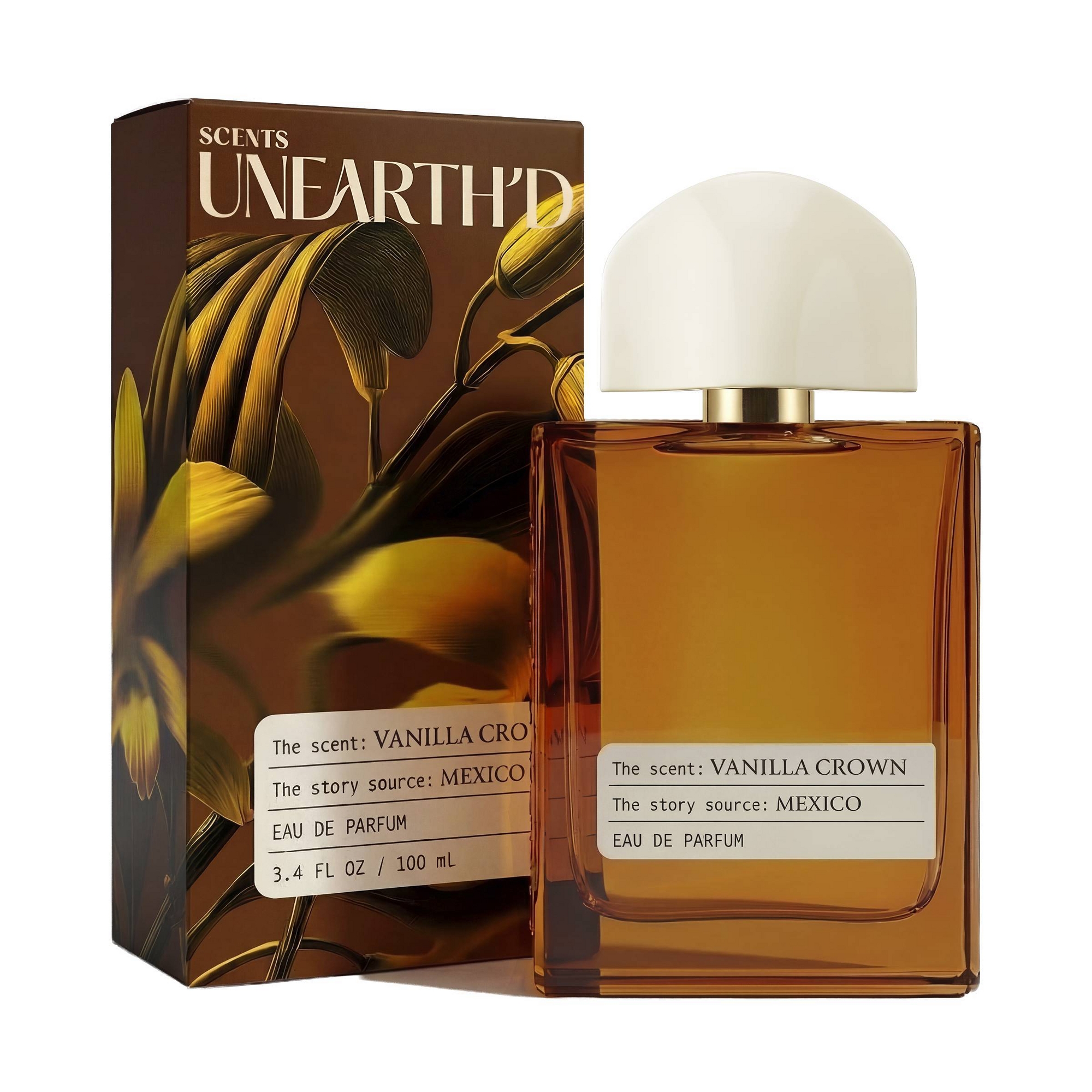 Scents UnEarth’d Eau de Parfum - Vanilla Crown - 3.4 fl oz: Package Quantity 1, Product Form Spray