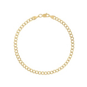 Giorgio Di Vicenza 14K Yellow Gold 3.5mm Curb Chain Bracelet - 1 of 2