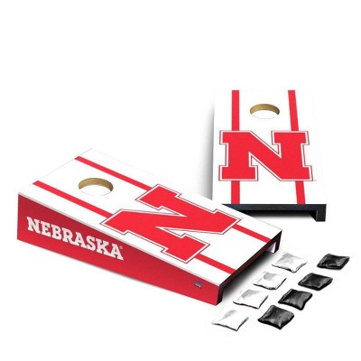 NCAA Nebraska Cornhuskers Desktop Cornhole Board Set