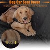 Unique Bargains PP Cotton 6 Layers Include 600D Oxford Cloth Dog Car Seat Covers 1 Set - 2 of 4