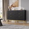 7 Drawer Dresser for Bedroom, Simply Modern Chest of Drawers for Closet with Wide Top, Tall Wooden Dresser with Deep Drawers for Living Room, Hallway - 4 of 4