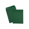 JAM Paper 9 x 12 Open End Catalog Envelopes Dark Green 10/Pack 31287529C - 3 of 4