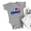 The Juniper Shop Truck With Flag Baby Bodysuit - 2 of 2