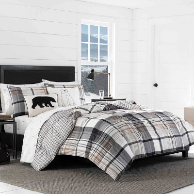 Green Plaid Bedding Queen Target