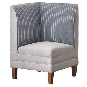 Lifestorey Phillips Upholstered Breakfast Nook Corner Seat - 1 of 4