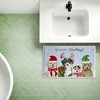 Stupell Industries Happy Howlidays Puppies Printed Plush Bath Mat And Bath Rug, Design By Brett Blumenthal, 18"X30" - 3 of 4