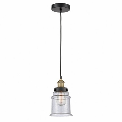 Canton - 1 Light Mini Pendant In Industrial Style-11 Inches Tall and 6 Inches Wide