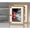 Americanflat 11x14 Oak Picture Frame 2 Pack with Shatter-Resistant Glass Cover - 11X14 Frame With Mat For 8X10 Inch Photos - 2 Pack - 3 of 4