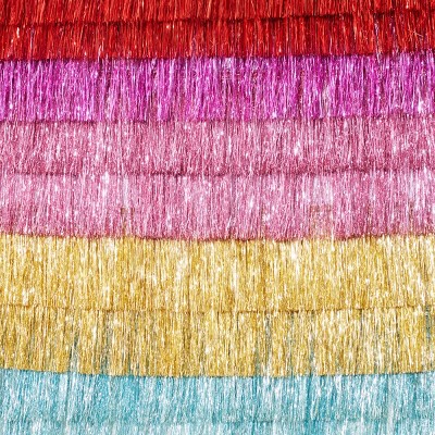 Meri Meri Gold Tinsel Fringe Party Garland, 1.8m