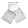 Hamilton Beach 4-Slice Toaster Oven - Silver: Countertop, Stainless Steel, Broiler & Bakes, Includes Baking Pan & Rack - 4 of 4