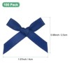 Unique Bargains Satin Durable Flexible Polyester Mini Craft Ribbon Bow 100 Pcs - 3 of 4