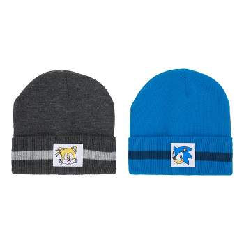 Sonic the Hedgehog Youth Cuffed Beanies (Pack of 2)
