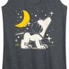 Women's - Peanuts - 50s Snoopy Stars Graphic Racerback Tank - 2 of 4