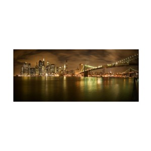 Trademark Fine Art -Shubhra Pandit 'New York Skyline' Canvas Art - 1 of 4