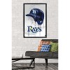 Trends International MLB Tampa Bay Rays - Drip Helmet 22 Framed Wall Poster Prints - 2 of 4