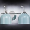 Urban Ambiance Luxury Vintage Bath Light 9''H x 14.75''W,  Polished Chrome Finish,  Jacksonville Collection, UHP4311 - 4 of 4