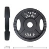Sapphtopaz Olympic Cast Iron Plate Weight Plates for Barbell, 2-Inch Barbell Plates for Weightlifting and Strength Training in Home & Gym - 4 of 4