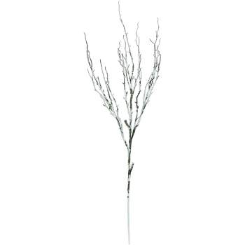 Northlight 44" Twig and Moss Artificial Decorative Branch