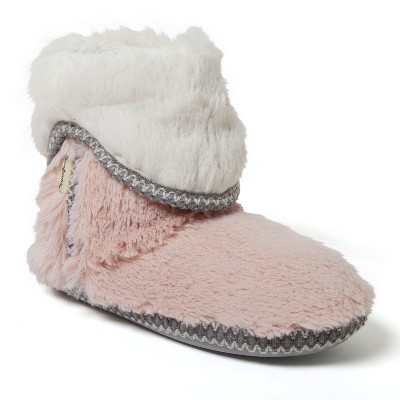 Dearfoam bootie slippers womens best sale