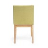 Vynxaria Set of 2 Yellow Upholstered Dining Chairs with Contemporary Design - 4 of 4