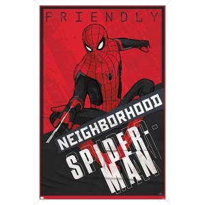 Trends International Marvel Spider-Man: No Way Home - Friendly Framed Wall Poster Prints - 1 of 4