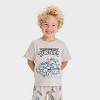 Toddler Boys' 2pc Teenage Mutant Ninja Turtles T-Shirt & Shorts Sets - Beige - 3 of 4