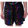 Harry Potter Girls' Hogwarts Rainbow Hologram Shirt and Shorts Pajama Set Black - image 4 of 4